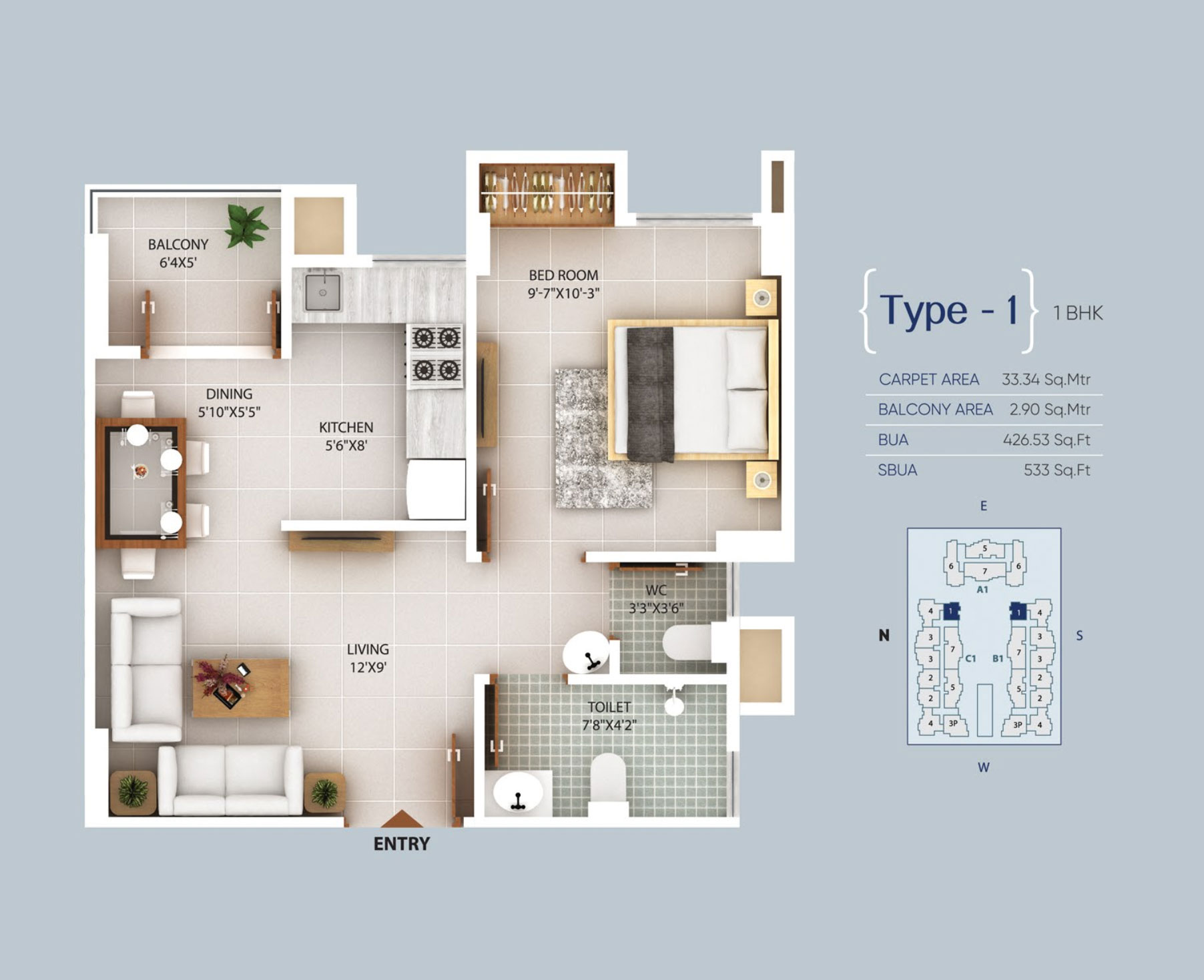 Royal Aawas Floor plan